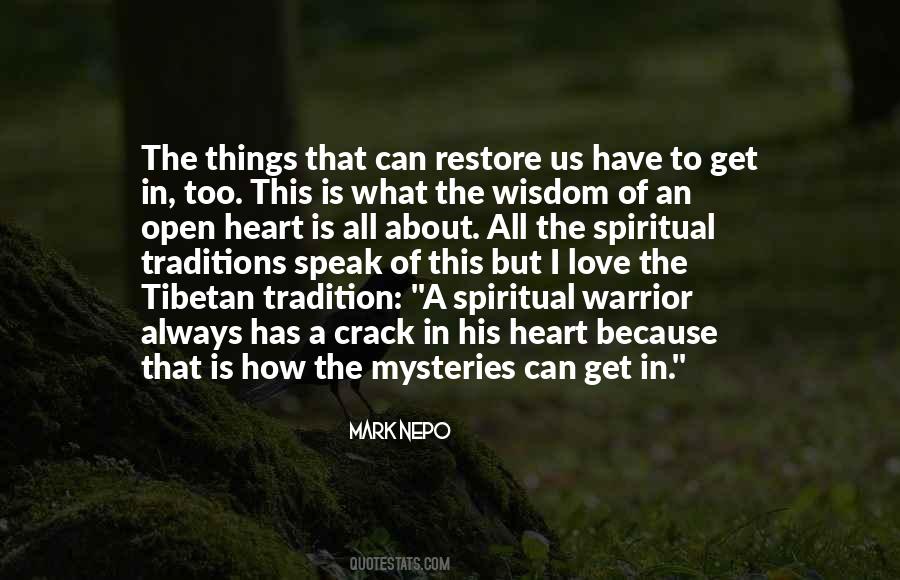 Quotes About Open Heart #310431