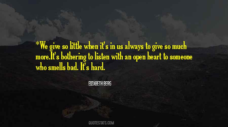 Quotes About Open Heart #874384