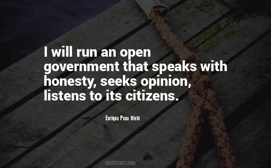 Quotes About Open Government #1085920