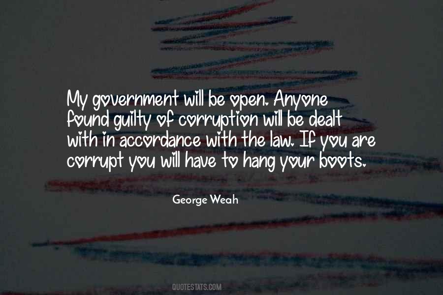 Quotes About Open Government #1380392