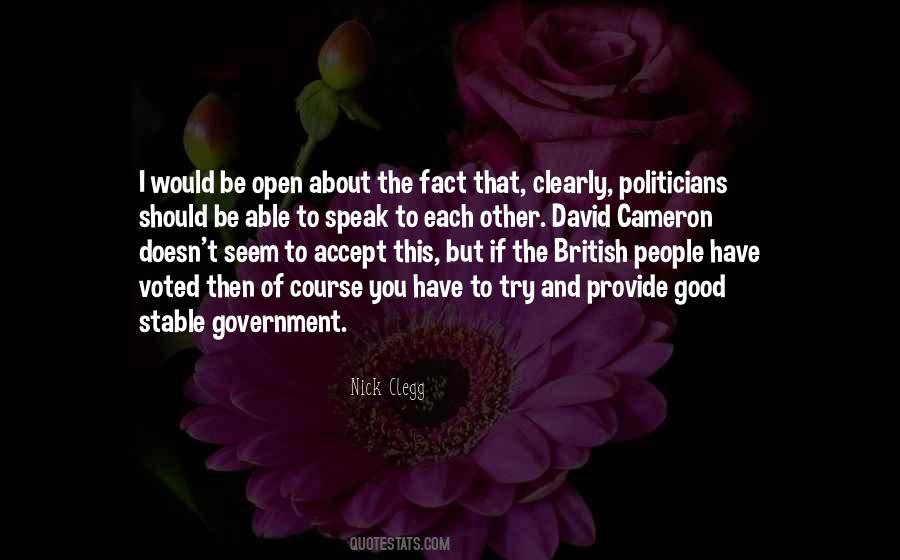 Quotes About Open Government #1465378