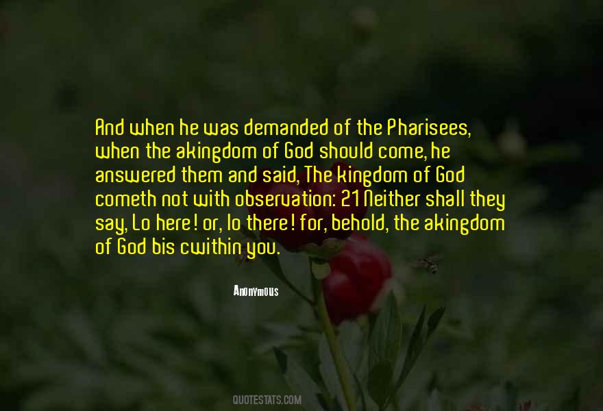 Quotes About Pharisees #627196