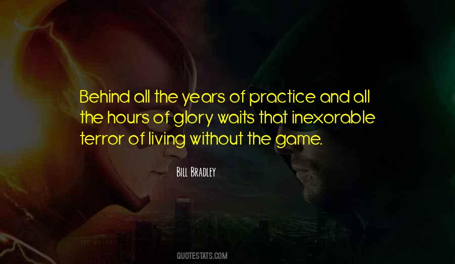 Glory Of Living Quotes #1342090