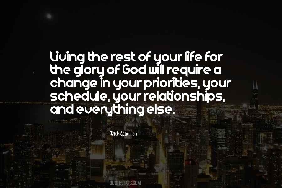 Glory Of Living Quotes #541473