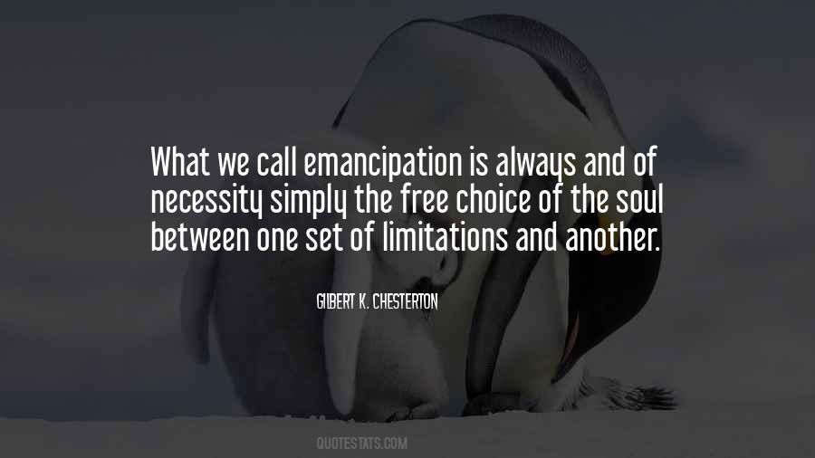 Quotes About Emancipation #831936