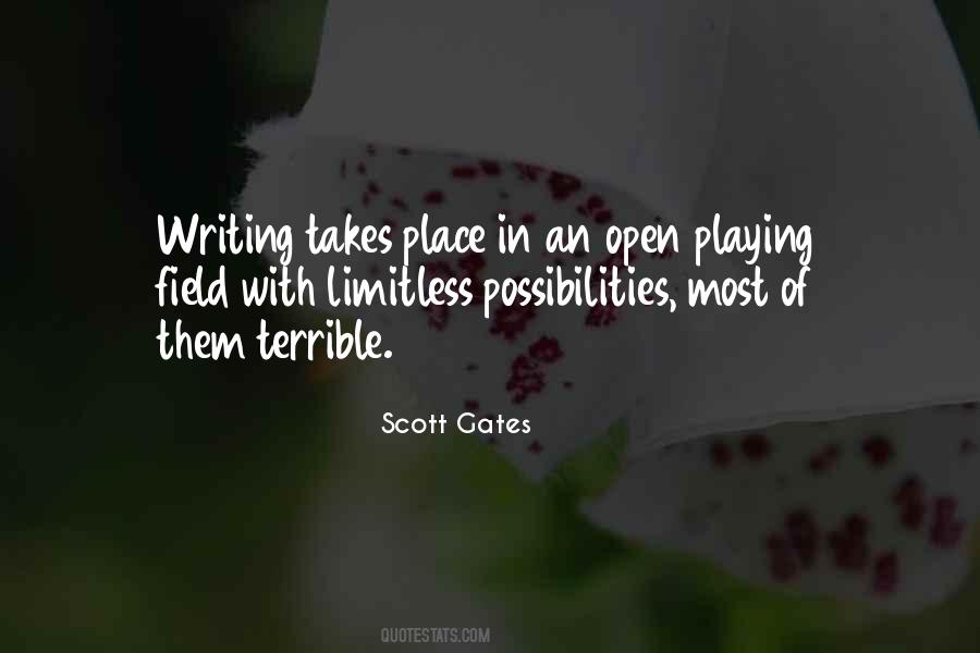 Quotes About Open Gates #1085558
