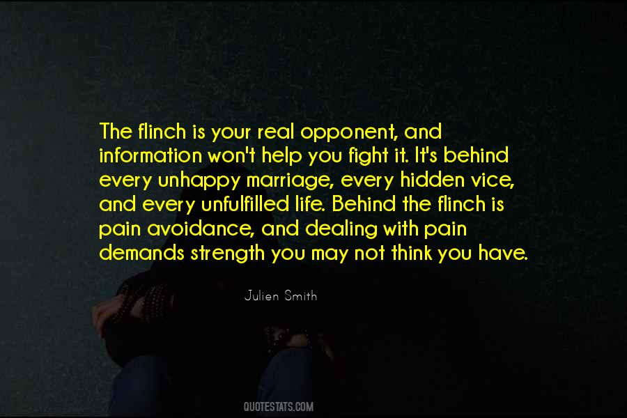 Quotes About Dealing With Pain #1442828