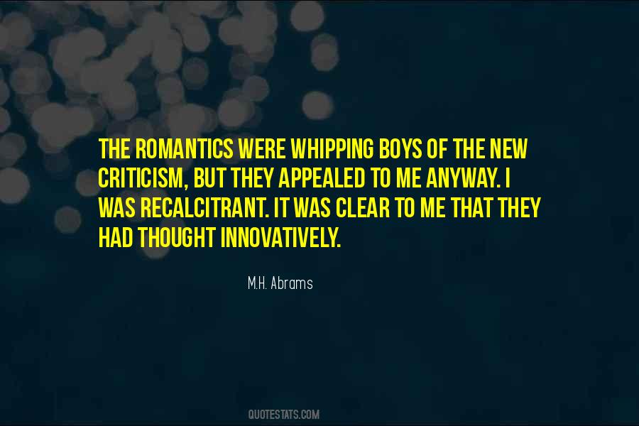 Quotes About Romantics #566031