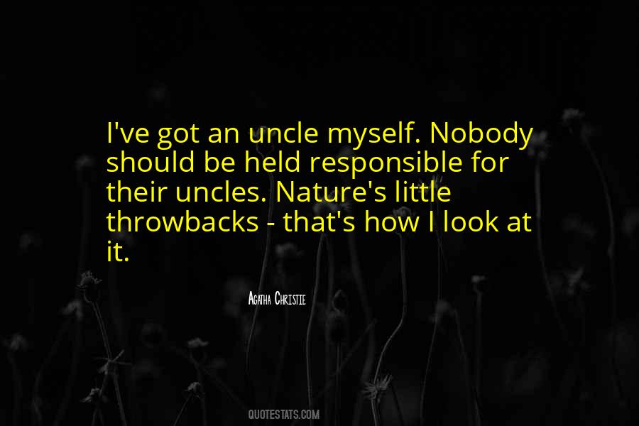 Quotes About Uncles #792484