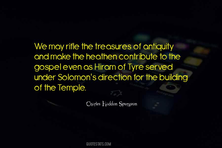 Quotes About Solomon's Temple #1407210
