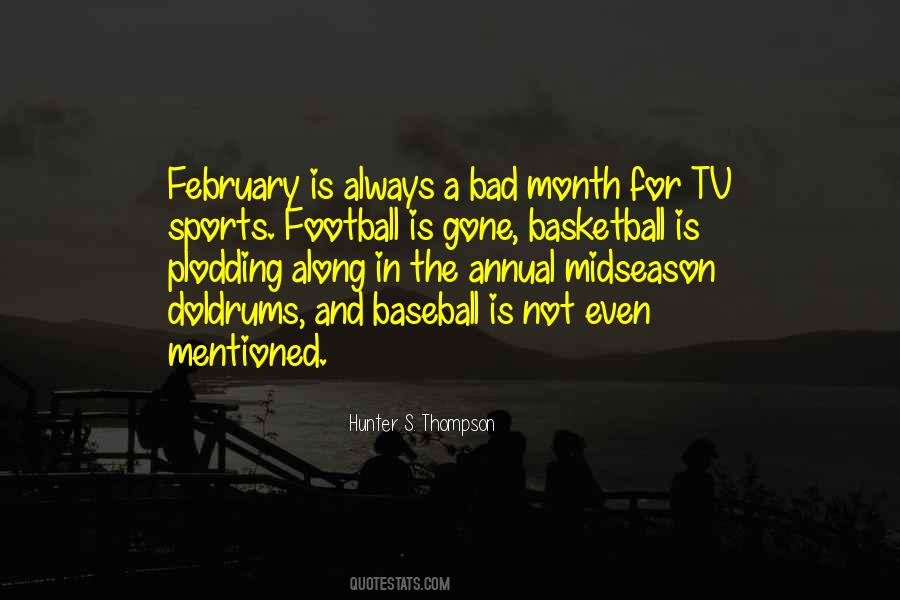 Quotes About February Month #112993