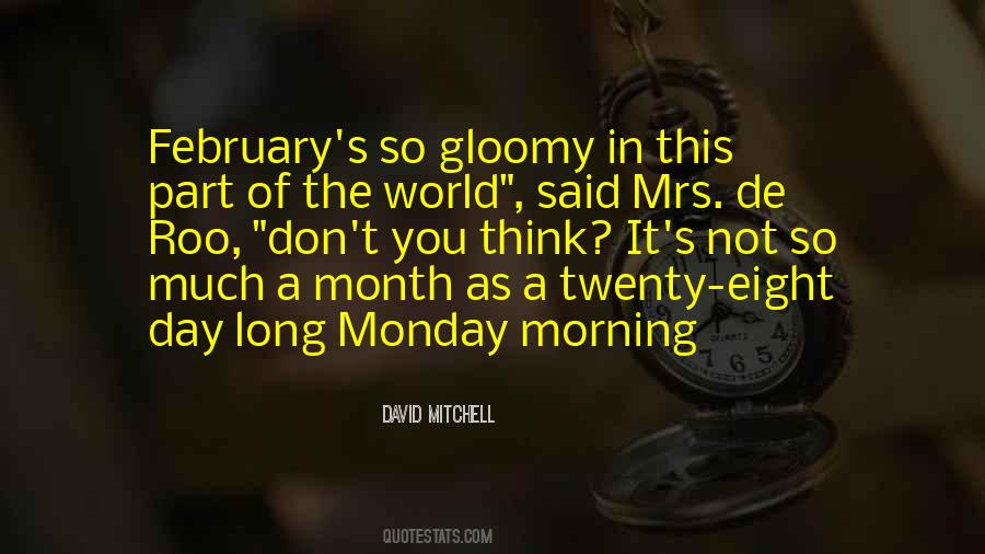 Quotes About February Month #825051