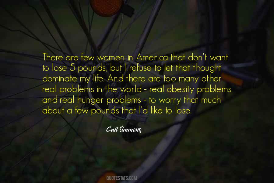Real Problems Quotes #161311