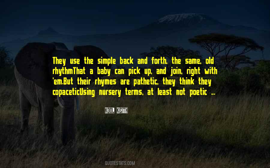 Quotes About Rhymes #1289691