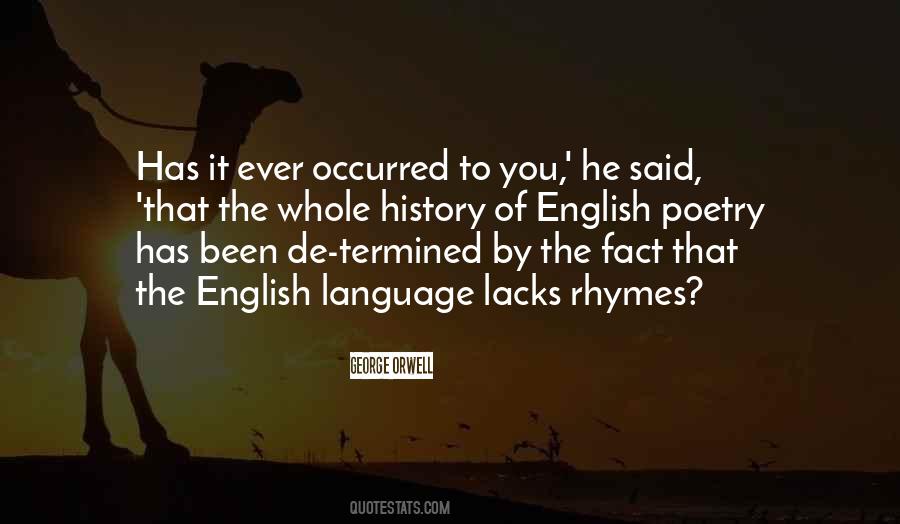 Quotes About Rhymes #1684116