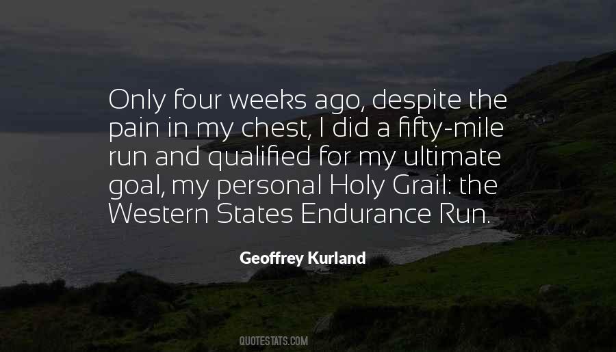 Quotes About Endurance Pain #1151471