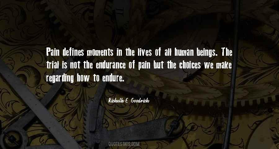 Quotes About Endurance Pain #1194725