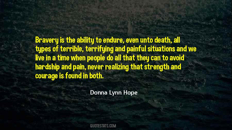 Quotes About Endurance Pain #1587758