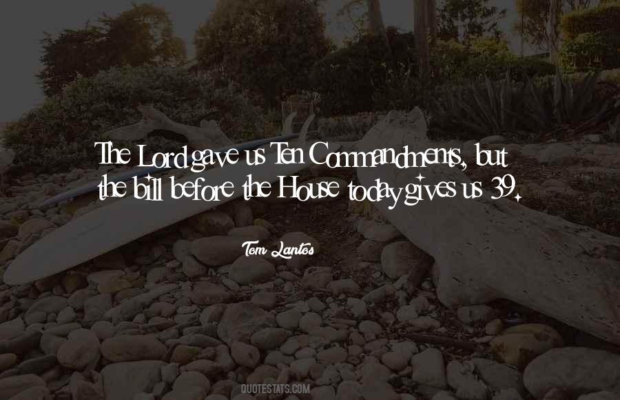 Quotes About Ten Commandments #1271153