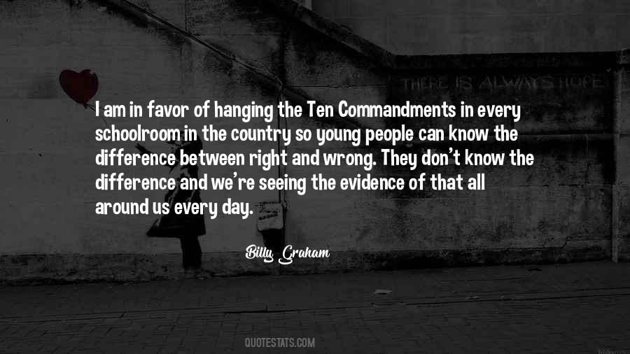 Quotes About Ten Commandments #166025