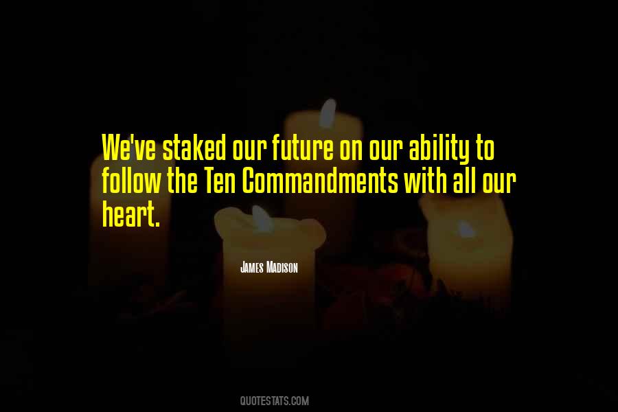 Quotes About Ten Commandments #704310