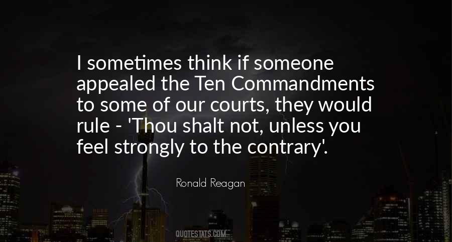 Quotes About Ten Commandments #707839