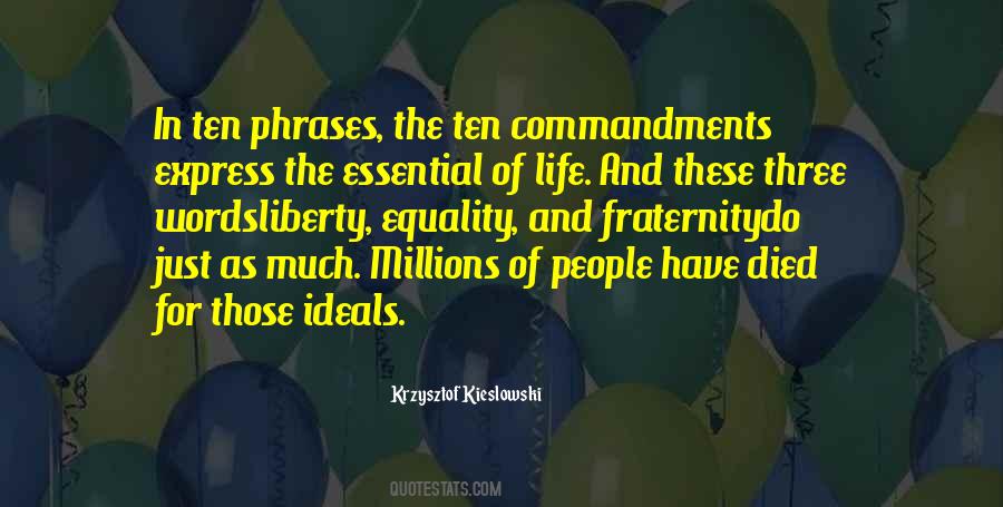 Quotes About Ten Commandments #756196