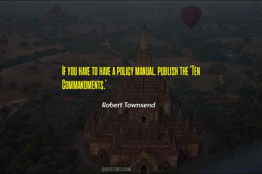 Quotes About Ten Commandments #769182