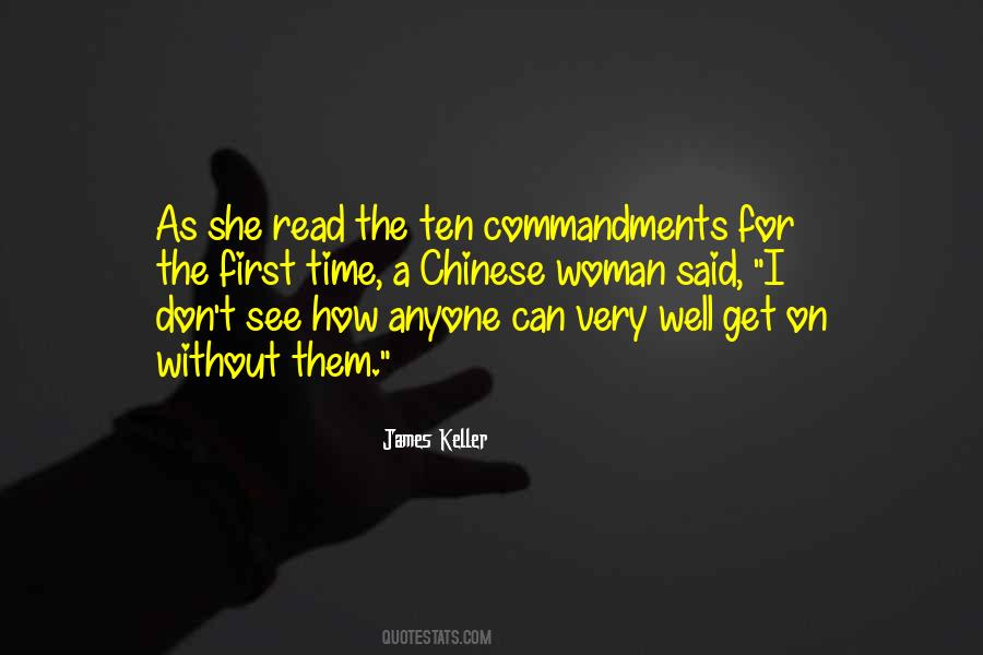 Quotes About Ten Commandments #878386