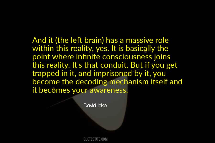 Quotes About Left Brain #1130381