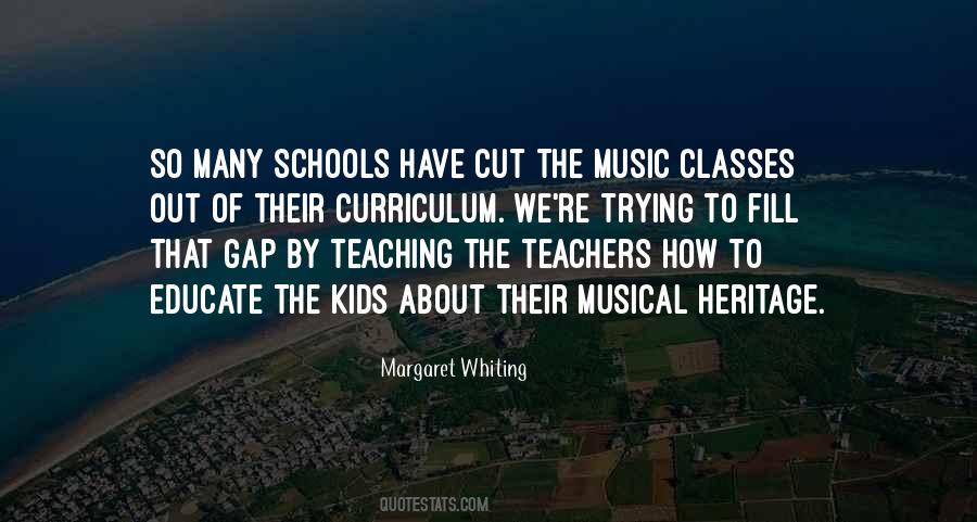 Quotes About Teaching Music #1034907