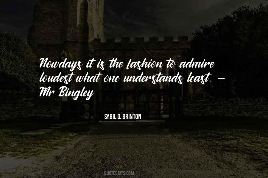 Quotes About Bingley #961034