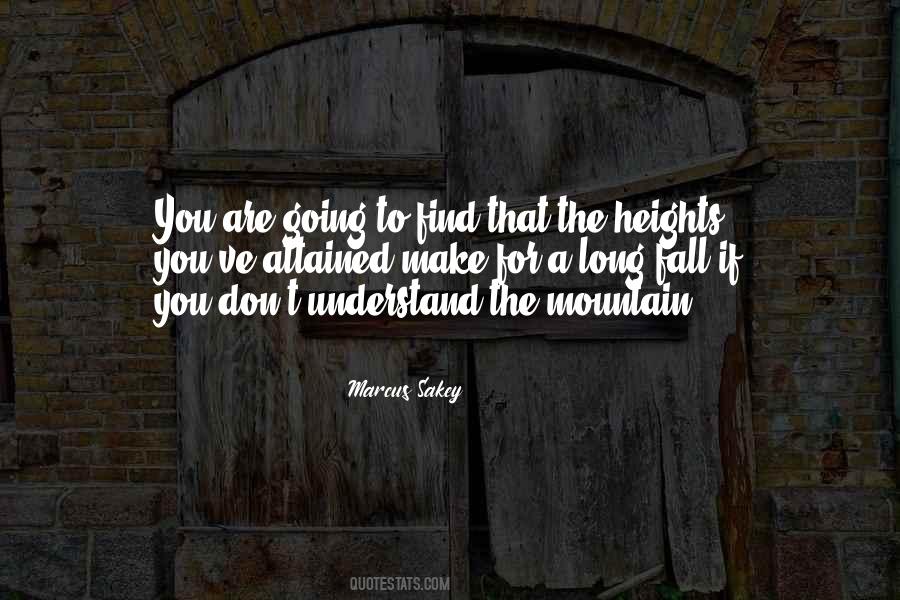 Mountain Heights Quotes #1159639
