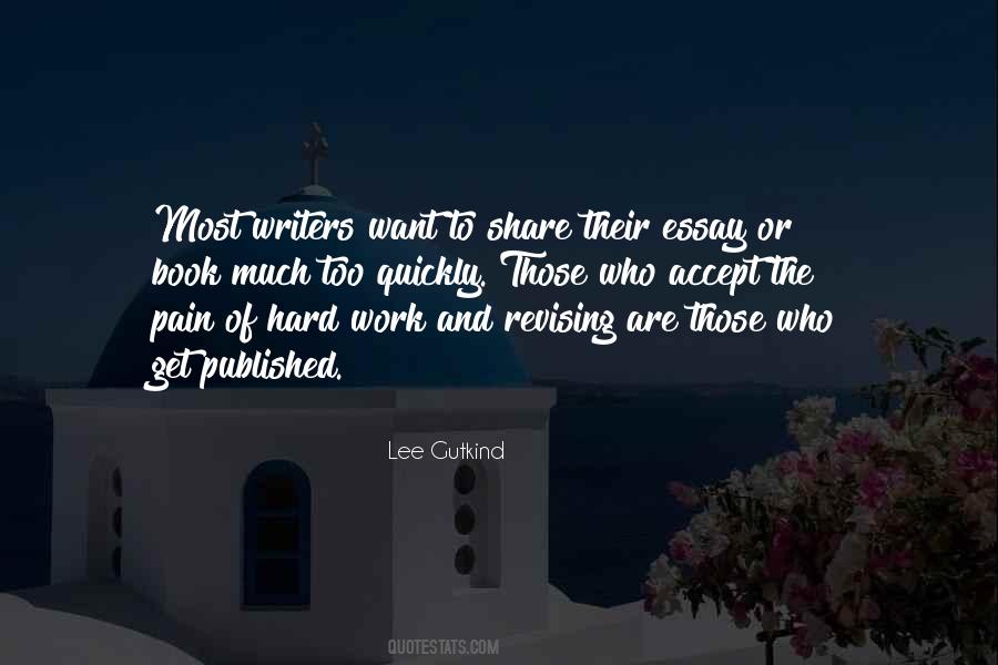 Quotes About Too Much Work #224858