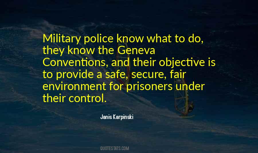 Quotes About Geneva Conventions #1802740