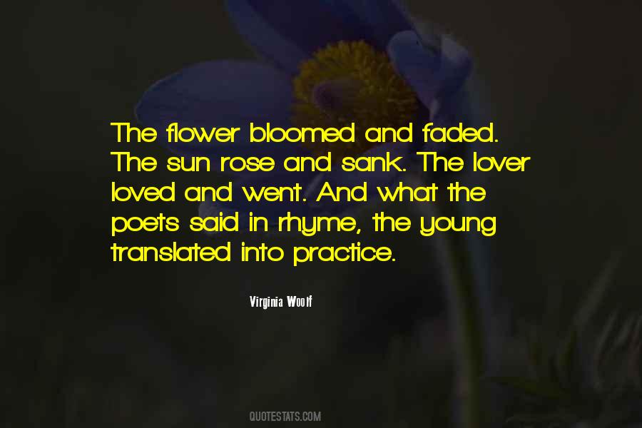 Faded Flower Quotes #52306