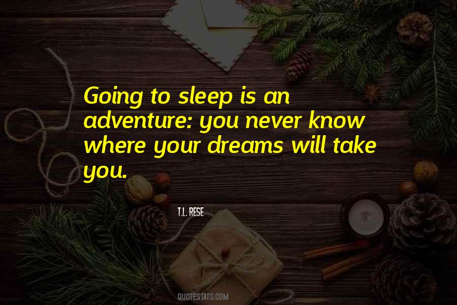 Quotes About Going To Sleep #326247