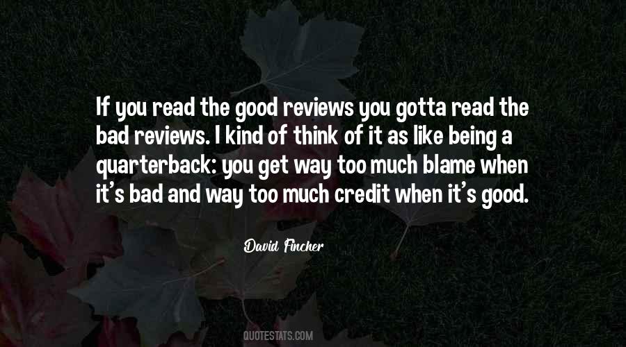 Quotes About Reviews #1100597