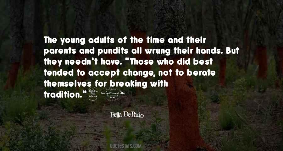 Quotes About Young Adults #1839485