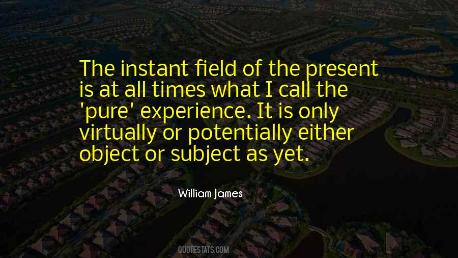 Pure Experience Quotes #1636291
