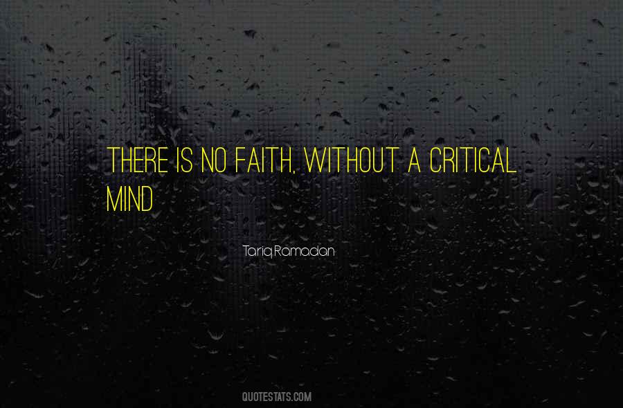 No Faith Quotes #1420574