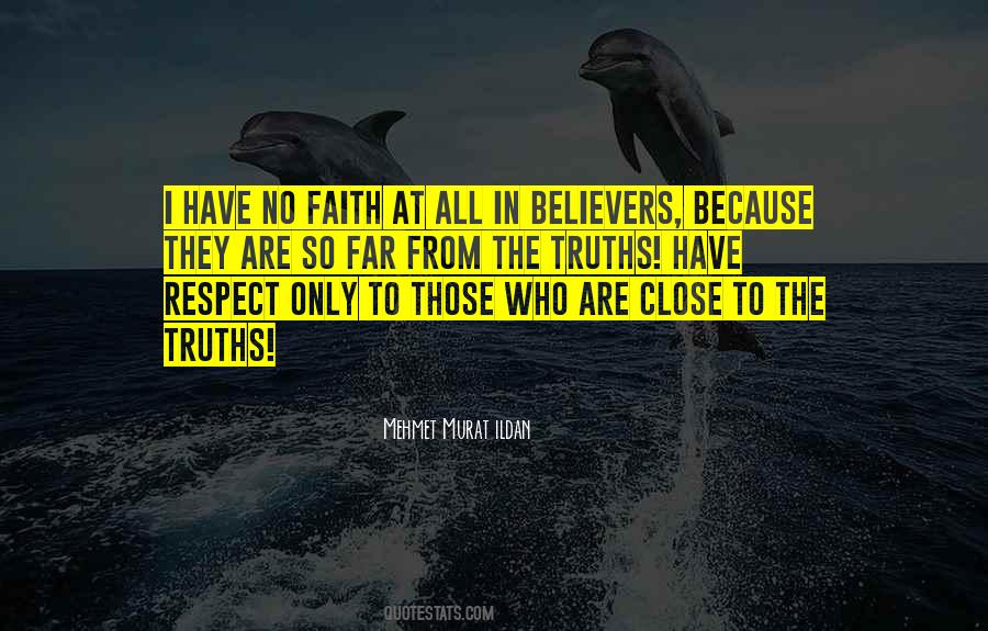 No Faith Quotes #1520820