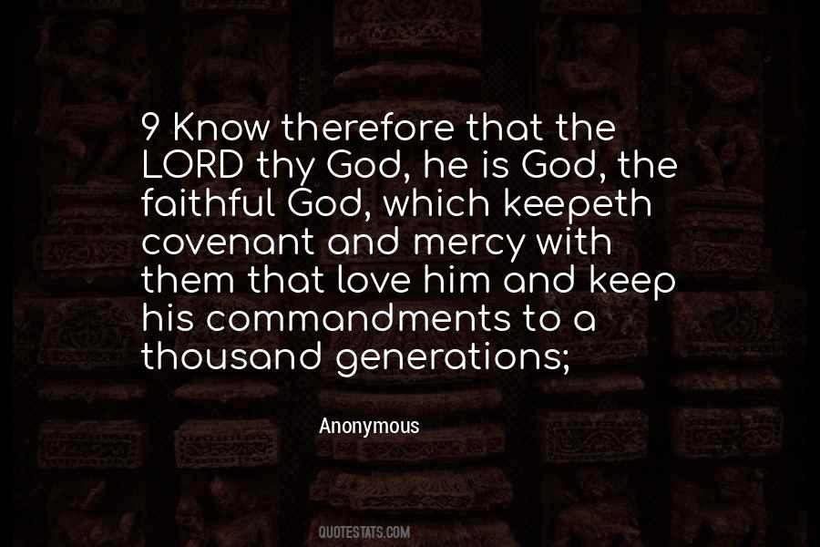 Love Faithful Quotes #972001