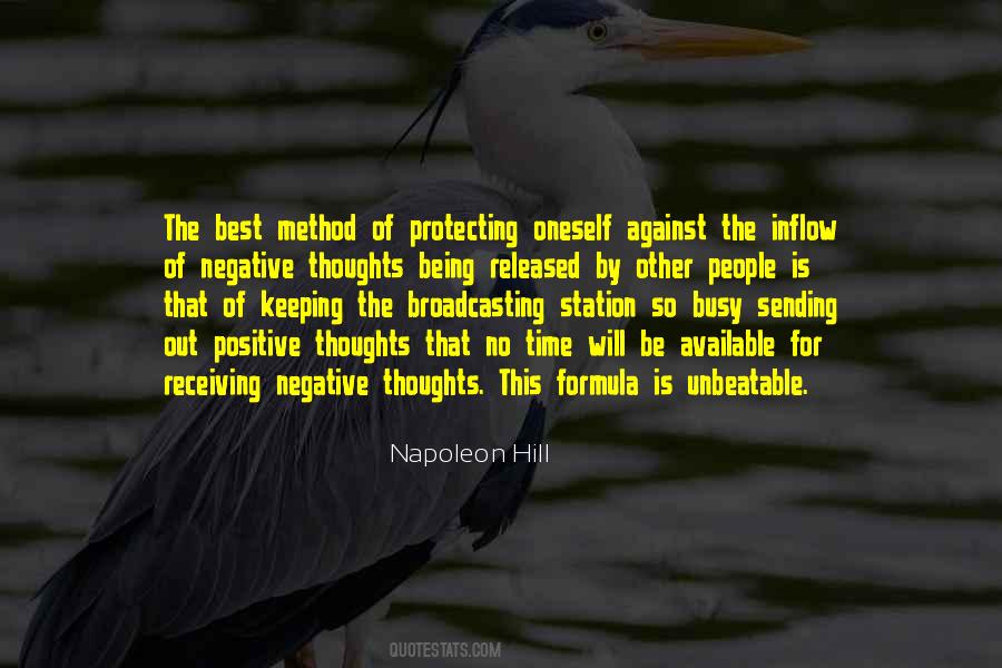 No Negative Quotes #589404