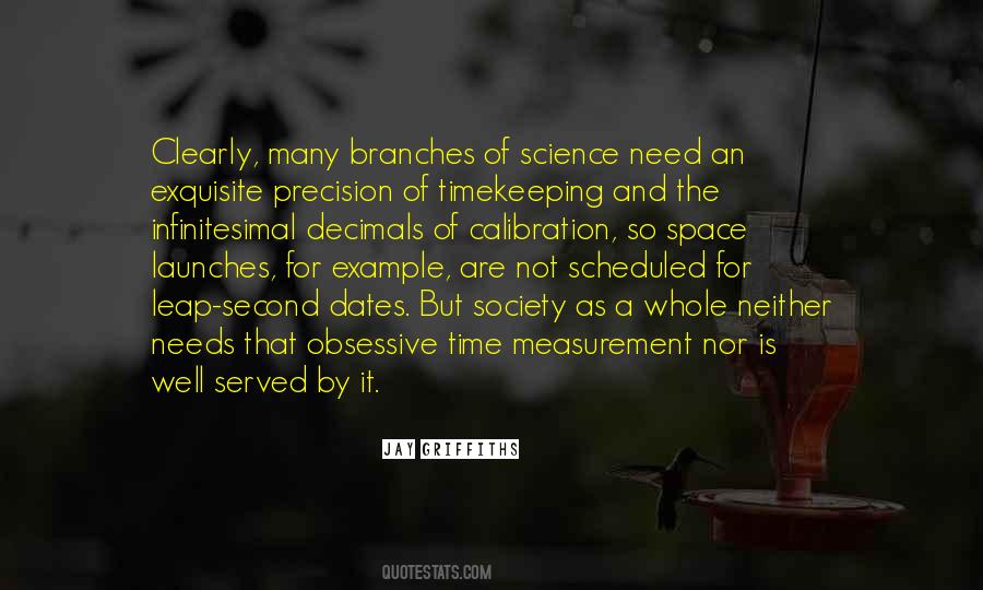 Measurement Of Time Quotes #1470068