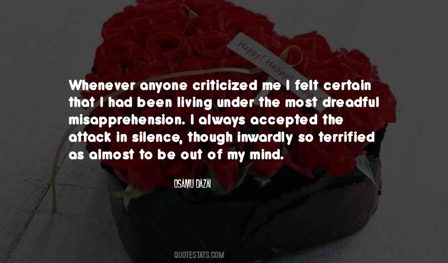 Of My Mind Quotes #1067136