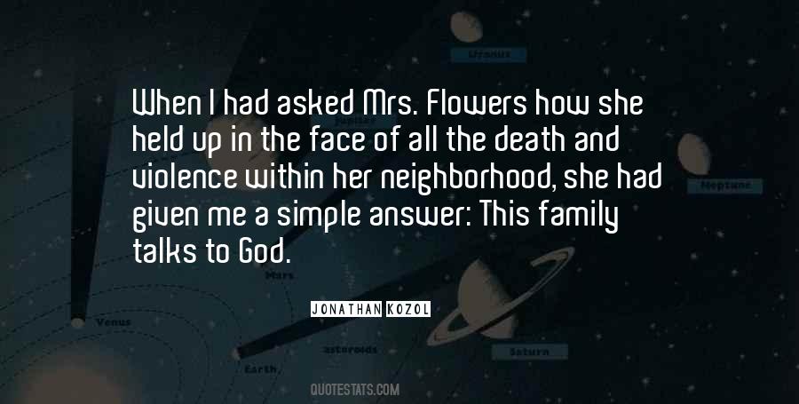 Flowers God Quotes #328282