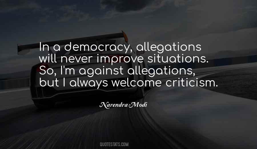 Democracy Criticism Quotes #344271