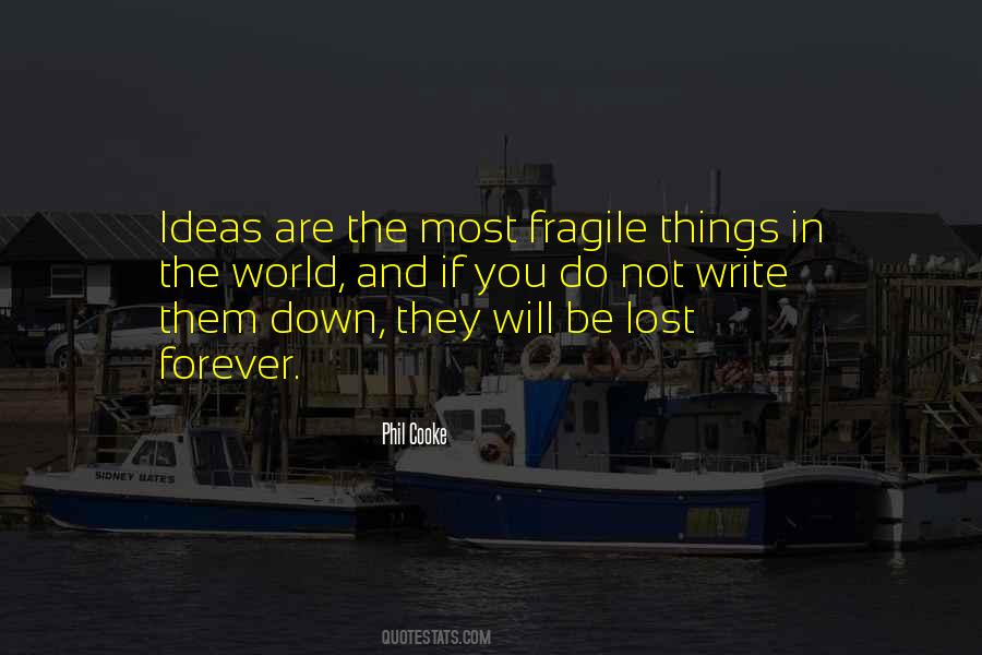 Things Lost Quotes #121165