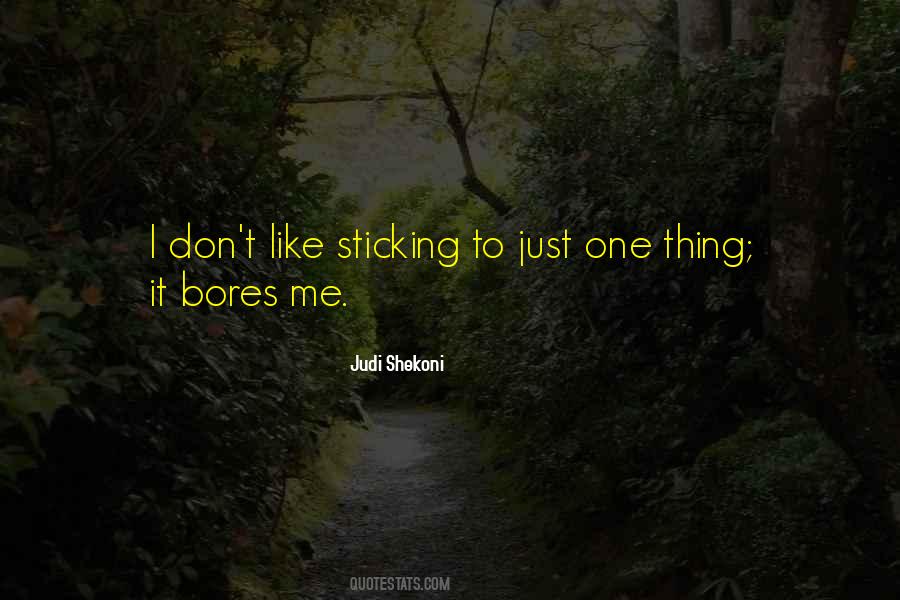 Sticking It Quotes #183833